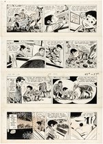 "DONDI" 1956 DAILY STRIP ORIGINAL ART BY IRWIN HASEN