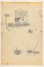 "INFINITY INC." #25 COMIC BOOK SPLASH PAGE ORIGINAL ART BY TODD McFARLANE.