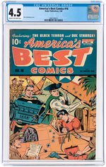"AMERICA'S BEST COMICS" #16 JANUARY 1946 CGC 4.5 VG+.