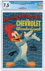 "WOODY WOODPECKER IN CHEVROLET WONDERLAND" #NN 1954 CGC 7.5 VF-.