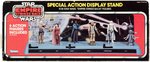 "STAR WARS: THE EMPIRE STRIKES BACK" - ACTION DISPLAY STAND PROTOTYPE AND SIX FIGURES IN BOX.