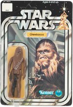 "STAR WARS - CHEWBACCA" ACTION FIGURE ON 12 BACK-B CARD.