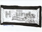 TOPPS "WACKY HALLOWEEN 2012 POSTCARDS" SKETCH CARDS & PRELIMINARY ORIGINAL ART BY MATTHEW KIRSCHT.