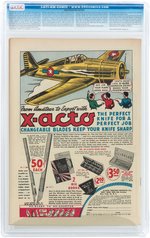 "TREASURE COMICS" #1 JUNE-JULY 1945 CGC 9.2 NM- MILE HIGH PEDIGREE.