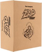 "THE COMPLETE ZAP COMIX" BOXED SET.