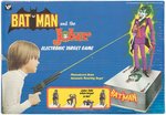 "BATMAN AND THE JOKER ELECTRONIC TARGET GAME" BOXED SET.