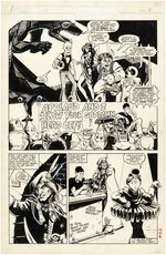 "GRIMJACK" #15 COMIC BOOK PAGE ORIGINAL ART PAIR BY PHIL FOGLIO.