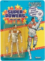 "SUPER POWERS" CYBORG CARDED ACTION FIGURE.