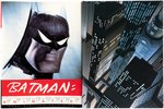 "BATMAN ANIMATED" FRAMED BRUCE TIMM BATMAN CEL & BACKGROUND ORIGINAL ART DISPLAY.