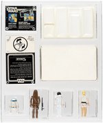 "STAR WARS" EARLY BIRD KIT WITH INDIVIDUALLY AFA-GRADED FIGURES DISPLAY.