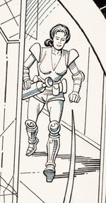 "MAGNUS, ROBOT FIGHTER" #18 COMIC BOOK PAGE ORIGINAL ART BY STEVE DITKO.