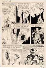 "TALES TO ASTONISH" #11 COMIC BOOK PAGE ORIGINAL ART BY DON HECK.
