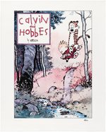 "CALVIN AND HOBBES" LIMITED EDITION PRINT SIGNED BY BILL WATTERSON.