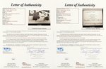 JERRY SIEGEL & JOE SHUSTER ARCHIVE OF SIGNED CARDS/LETTERS & EPHEMERA.