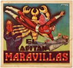 CAPTAIN MARVEL COMPLETE FHER SPANISH CARD ALBUM.