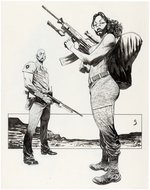 "SCALPED/SOUTHERN BASTARDS" ORIGINAL ART COMMISSION BY GEOFF SHAW.