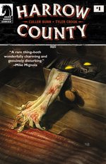 "HARROW COUNTY" #1 COVER ORIGINAL ART BY TYLER CROOK.