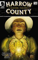 "HARROW COUNTY" #22 COVER ORIGINAL ART BY TYLER CROOK.