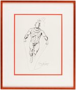 LEGION OF SUPER-HEROES - WILDFIRE FRAMED ORIGINAL ART BY GREG LaROCQUE.