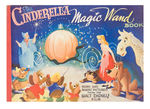 "THE CINDERELLA MAGIC WAND BOOK" ENGLISH HARDCOVER.