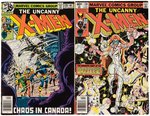 "UNCANNY X-MEN" BRONZE AGE LOT OF 21 ISSUES.