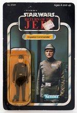 "STAR WARS: RETURN OF THE JEDI" IMPERIAL COMMANDER 77 BACK-A CARD.