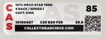 "STAR TREK - CAPTAIN KIRK" MEGO CAS 85.