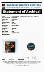 "STAR TREK - CAPTAIN KIRK" MEGO CAS 85.