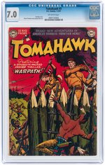 "TOMAHAWK" #3 JANUARY-FEBRUARY 1951 CGC 7.0 FINE/VF.