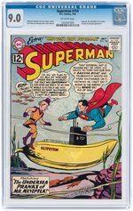 "SUPERMAN" #154 JULY 1962 CGC 9.0 VF/NM.