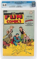 "MORE FUN COMICS" #105 SEPTEMBER-OCTOBER 1945 CGC 6.0 FINE.