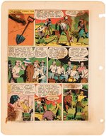 "ACTION COMICS" #42 SIX-PAGE "CONGO BILL" STORY PROOF.