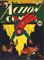 "ACTION COMICS" #42 SIX-PAGE "CONGO BILL" STORY PROOF.