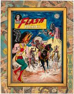 "FLASH COMICS" #94 CUSTOM FRAMED COVER COLOR GUIDE & CGC COMIC BOOK.