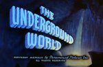"SUPERMAN" FLEISCHER STUDIOS CARTOON STORYBOARD ORIGINAL ART FOR "THE UNDERGROUND WORLD."