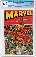 "MARVEL MYSTERY COMICS" #66 SEPTEMBER 1945 CGC 6.0 FINE.