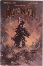 "FRANK FRAZETTA DEATH DEALER" #2 (VEROTIK) COMIC BOOK SIGNED BY FRANK FRAZETTA.