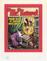 R. CRUMB "MR. NATURAL" LIMITED EDITION GICLEE PRINT.