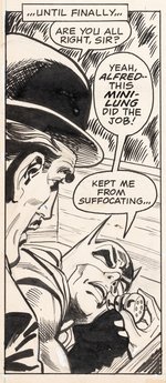 "BATMAN" VOL. 1 #252 COMIC BOOK PAGE ORIGINAL ART BY IRV NOVICK.