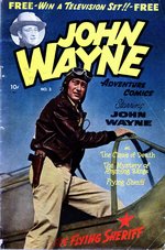 "JOHN WAYNE ADVENTURE COMICS" #3 COMIC BOOK PAGE ORIGINAL ART BY AL WILLIAMSON.