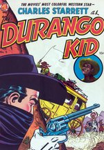 "DURANGO KID" #6 COMIC BOOK COVER ORIGINAL ART BY JOE CERTA.