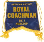 "AMERICAN AIRLINES "ROYAL COACHMAN ADVERTISING DISPLAY FIGURE.