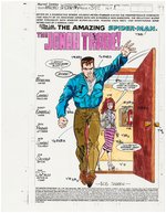 "AMAZING SPIDER-MAN" #342 COMPLETE ISSUE COLOR GUIDES.
