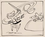 "B.C." 1970 SUNDAY PAGE ORIGINAL ART BY JOHNNY HART.