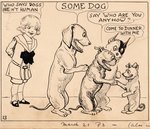 BUSTER BROWN 1915 SUNDAY PAGE ORIGINAL ART BY R.F. OUTCAULT.
