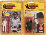"THE ADVENTURES OF INDIANA JONES IN RAIDERS OF THE LOST ARK" ACTION FIGURE LOT OF FOUR VILLAINS.