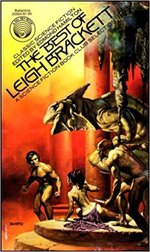 THE BEST OF LEIGH BRACKETT SCI-FI/FANTASY BOOK COVER PRELIMINARY ORIGINAL ART BY BORIS VALLEJO.