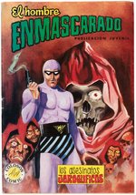 THE PHANTOM "EL HOMBRE ENMASCARADO" #36 SPANISH COMIC BOOK COVER ORIGINAL ART BY ÖZCAN ERALP.