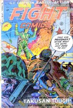 FIGHT COMICS #85 COMIC BOOK PAGE ORIGINAL ART BY ROBERT WEBB.