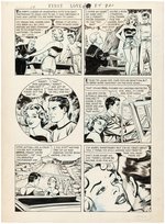 FIRST LOVE ILLUSTRATED #33 COMIC BOOK STORY ORIGINAL ART BY TOM HICKEY.